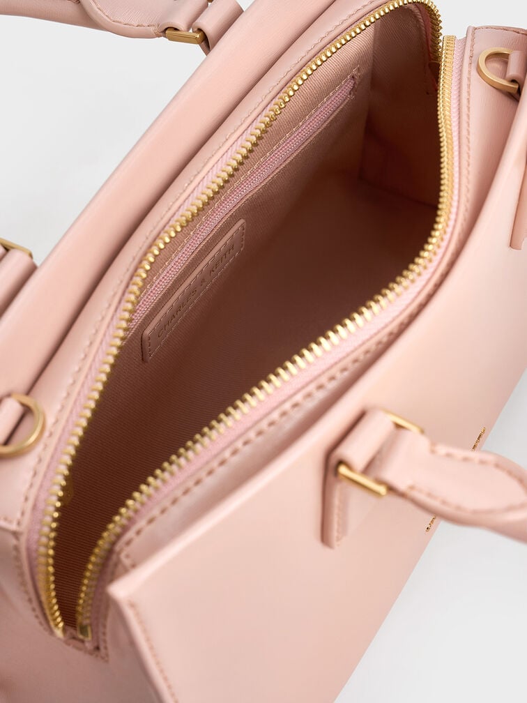 Mini Kerry Tote Bag, Light Pink, hi-res