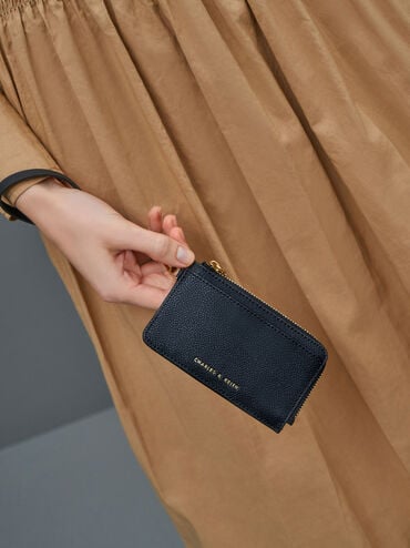 Dixie Multi-Slot Wristlet Card Holder, Black, hi-res