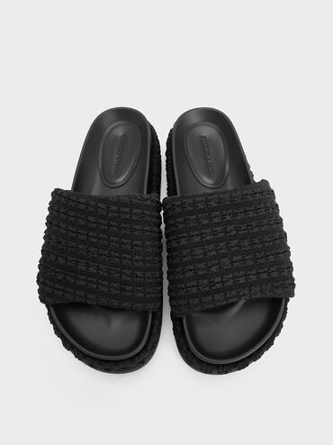 , Black Textured, hi-res