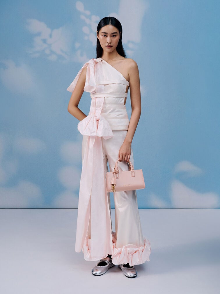 Mini Kerry Tote Bag, Light Pink, hi-res