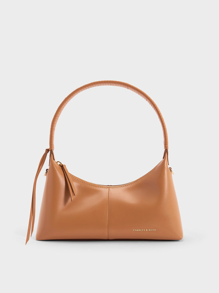 Simone Shoulder Bag, Russet Brown, hi-res
