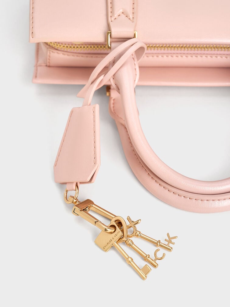 Mini Kerry Tote Bag, Light Pink, hi-res