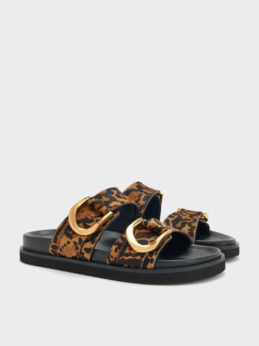 , Animal Print Brown, hi-res