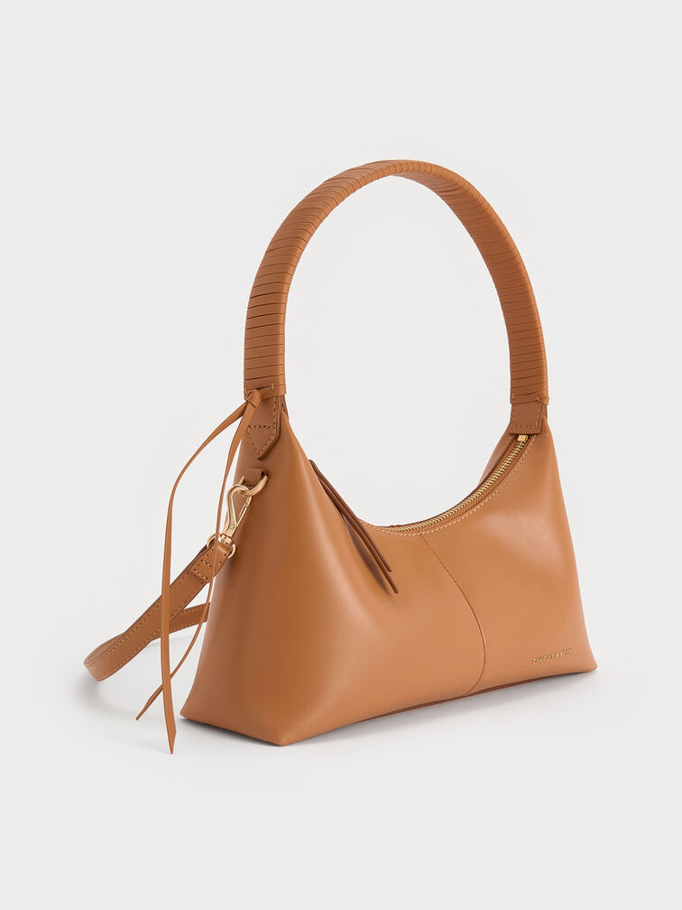 Simone Shoulder Bag, Russet Brown, hi-res