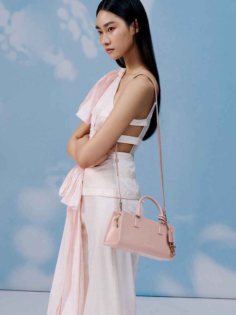 Mini Kerry Tote Bag, Light Pink, hi-res