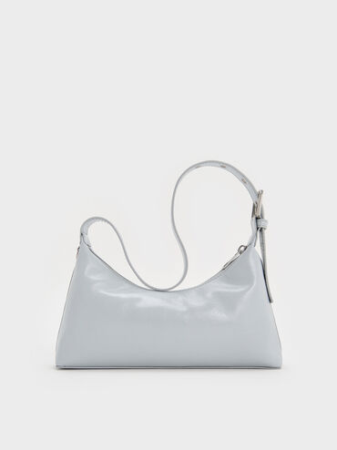 Atwood Chain-Embellished Shoulder Bag, Sea Salt Blue, hi-res