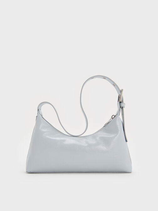 Atwood Chain-Embellished Shoulder Bag, Sea Salt Blue, hi-res