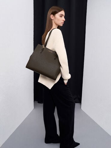 حقيبة توت سانسا, طحلبي داكن, hi-res