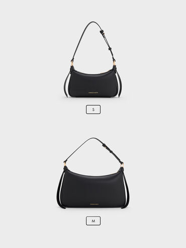 Calla Shoulder Bag, Black, hi-res