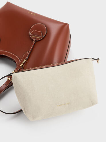 حقيبة حمل كبيرة الحجم من إينولا, قرميدي, hi-res