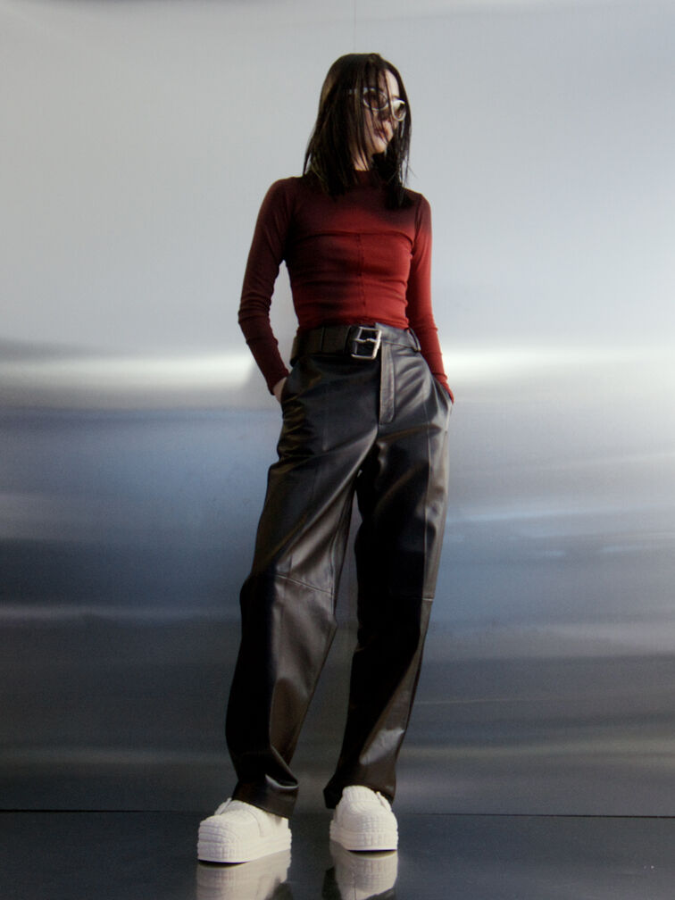 ميولز لورين ذات بتصميم مزخرف وكعب فلاتفورم, أبيض طباشيري, hi-res