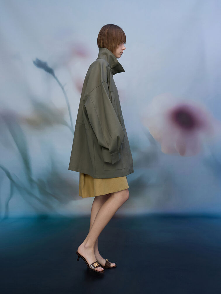 حذاء ميول أيلين بكعب قصير (كيتن), بني غني كالإسبريسو, hi-res