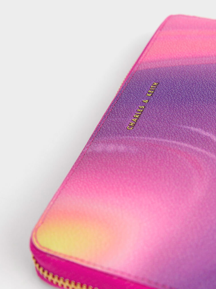 Holographic Dulcie Holographicaphic Zip-Around Long Wallet ...