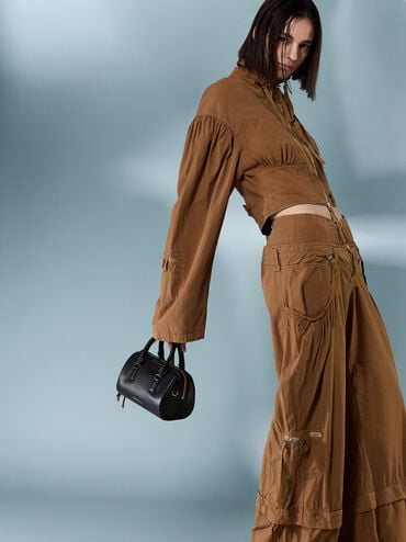 حقيبة إيفرلي بولينغ, أسود, hi-res