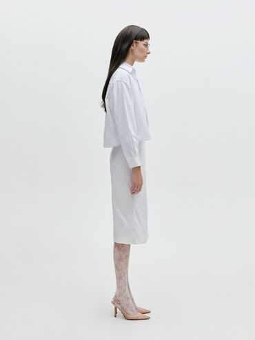 حذاء من الدانتيل والساتان مفتوح من الخلف بكعب (بامبس), لون البشرة الطبيعي, hi-res