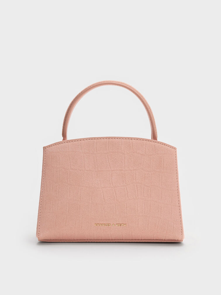 Aubrielle Top Handle Bag, Pink, hi-res