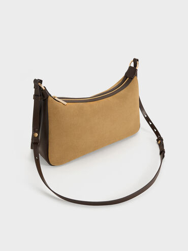 شنطة كتف كالا شامواه, رملي ذهبي هاديء, hi-res