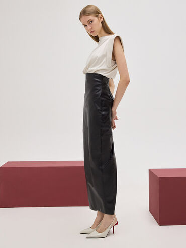 حذاء بكعب وحزام خلفي, أبيض طباشيري, hi-res