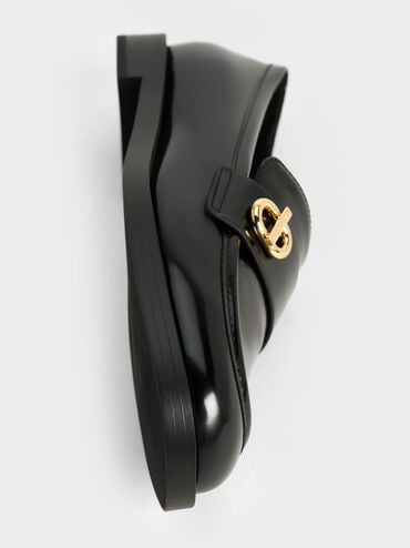 لوفر بإكسسوار معدني, صندوق أسود, hi-res