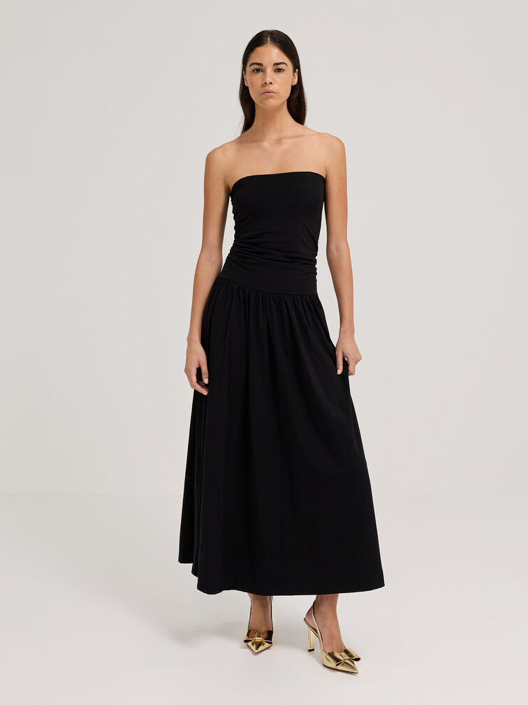 كعب بحزام خلفي ميتالك مع فيونكة, ذهبي, hi-res