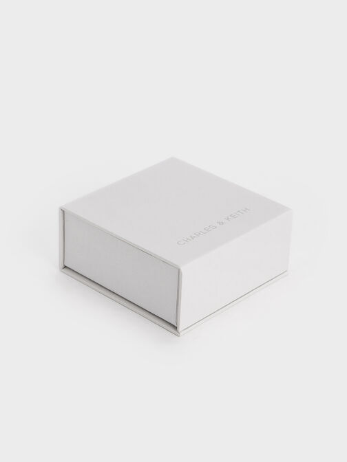 تعليقة على شكل قفل ومفتاح, فضي, hi-res