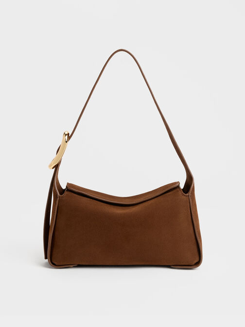 Aislin Shoulder Bag, Pecan Brown, hi-res