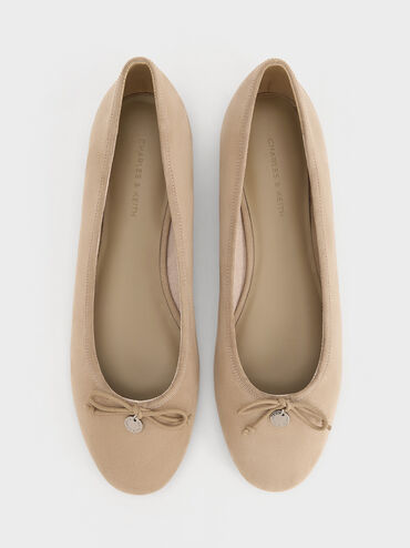 باليرينا شامواه صناعي بفيونكة, رملي, hi-res