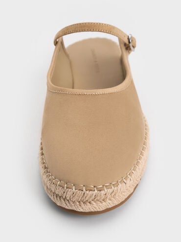 حذاء إسبادريل بيرناردين بتصميم الميولز من الشمواه الفاخر, رملي, hi-res