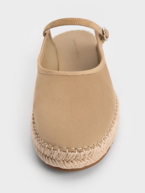 حذاء إسبادريل بيرناردين بتصميم الميولز من الشمواه الفاخر, رملي, hi-res