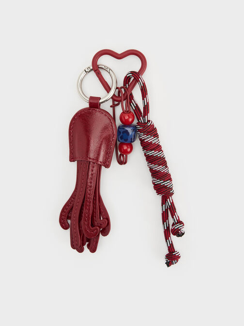 Delfina Octopus Charm, Tomato Red, hi-res