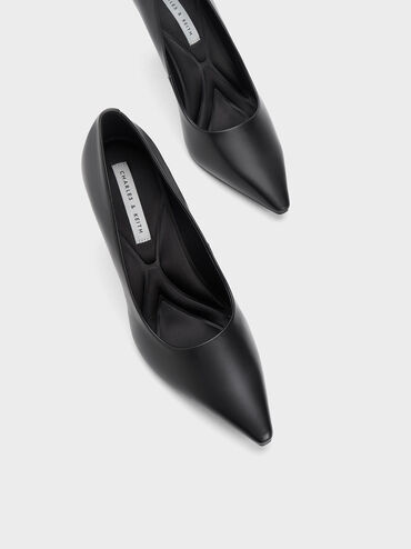 Emmy Stiletto Heel Pumps, Black, hi-res
