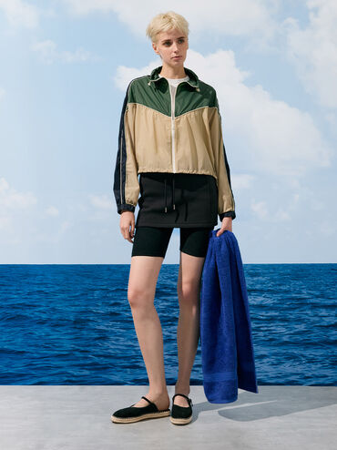 حذاء إسبادريل بيرناردين بتصميم الميولز من الشمواه الفاخر, أسود خشن, hi-res