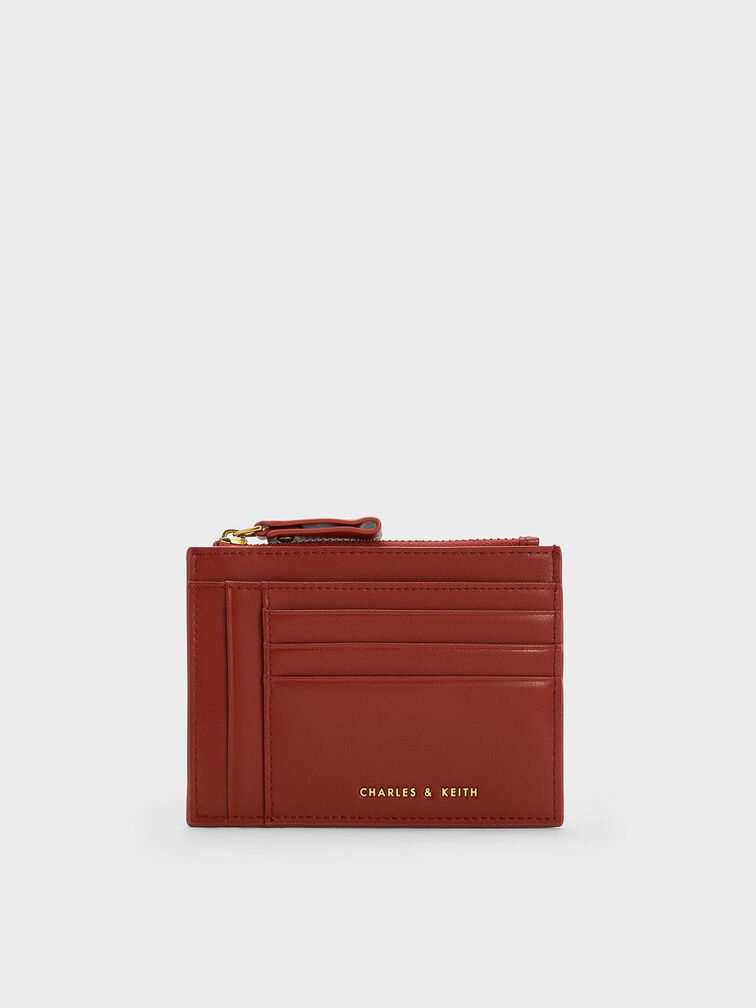 Multi-Slot Card Holder, Brick, hi-res