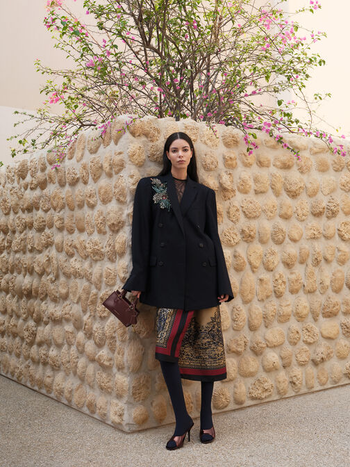 حذاء ميول بجلد لامع وكعب رفيع, برغندي, hi-res