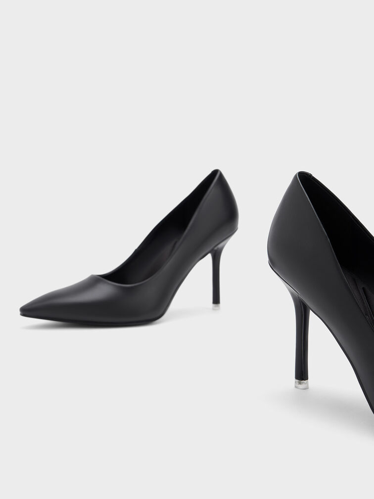 Emmy Stiletto Heel Pumps, Black, hi-res