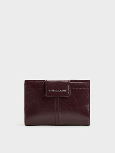 Noane Passport Holder, Wineberry Red, hi-res