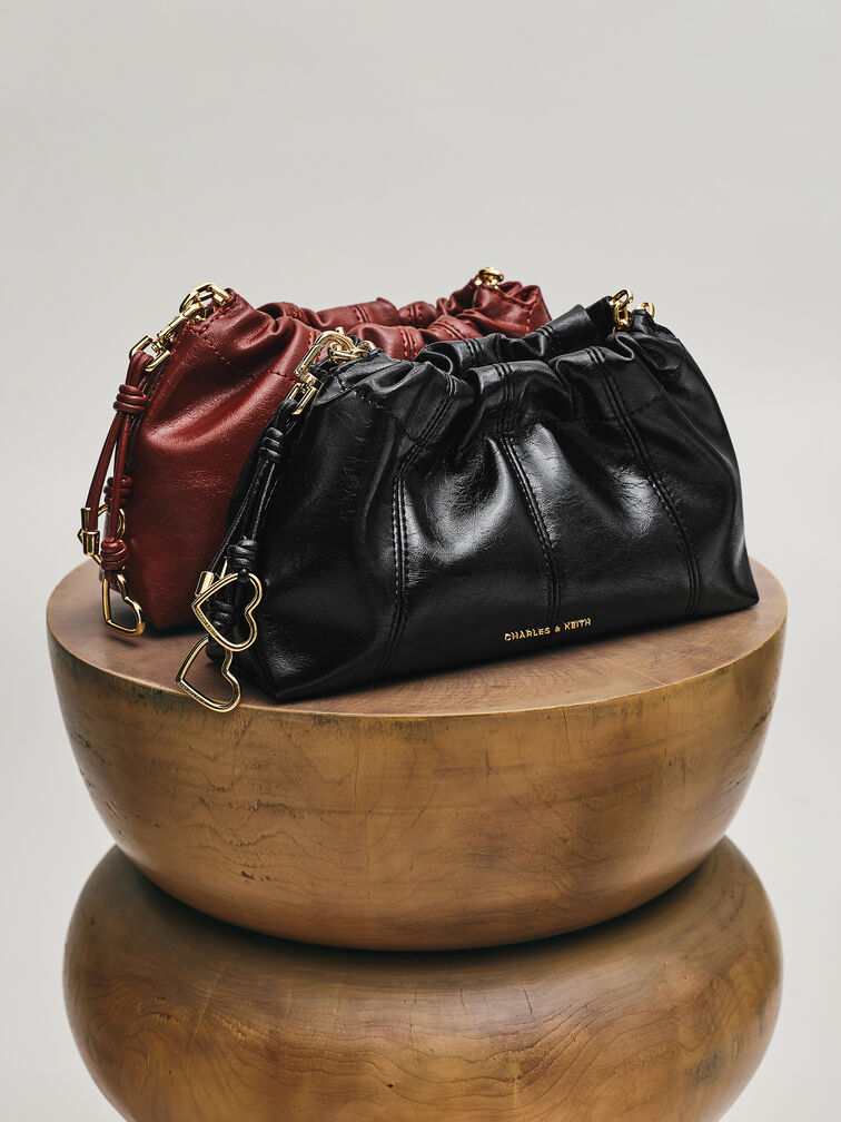 حقيبة كروسبودي من سياراروشد, برغندي, hi-res