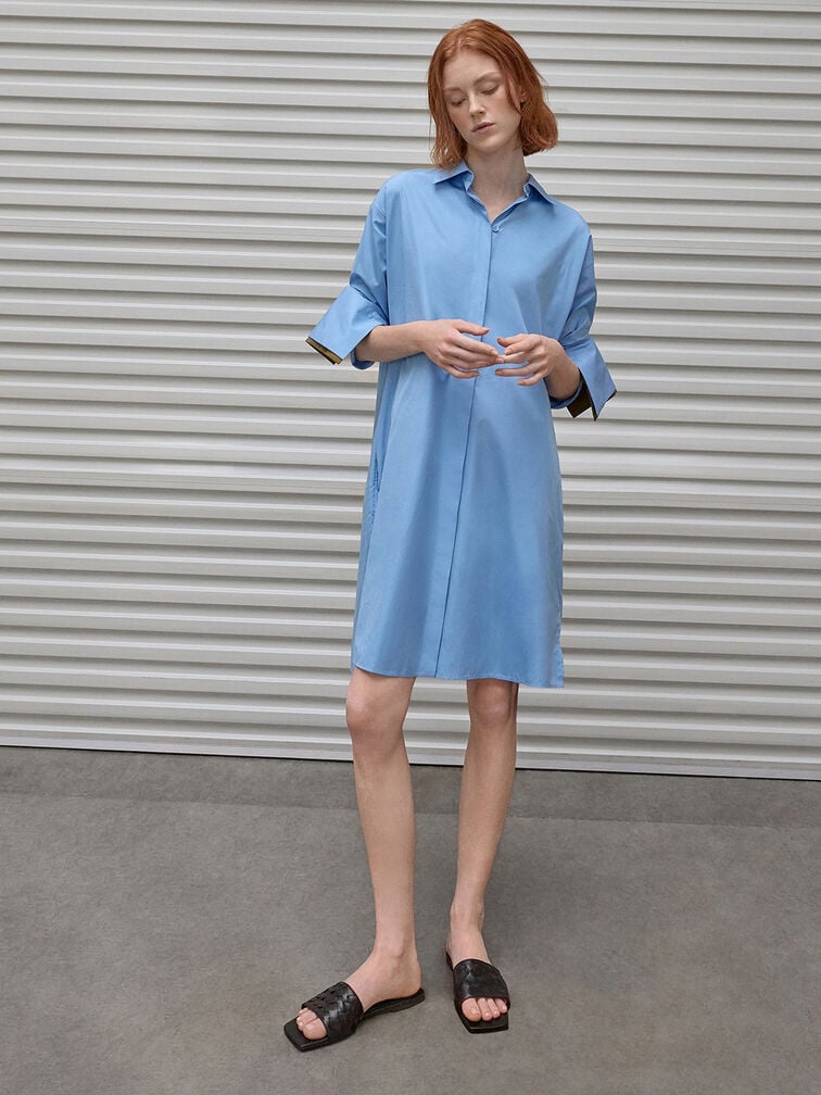 صندل إيفيت مفتوح سهل الارتداء بتصميم منسوج, أسود, hi-res