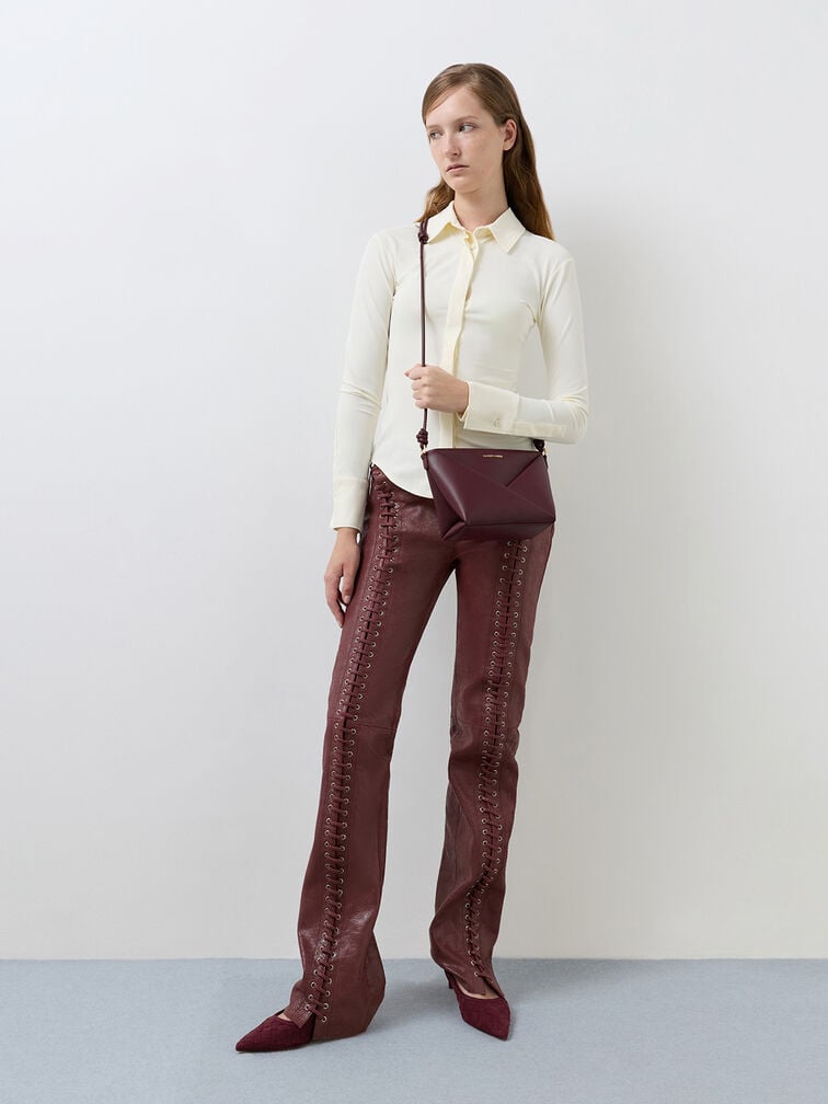 شنطة كروس بادي ميدوري, أحمر توتي فاخر, hi-res