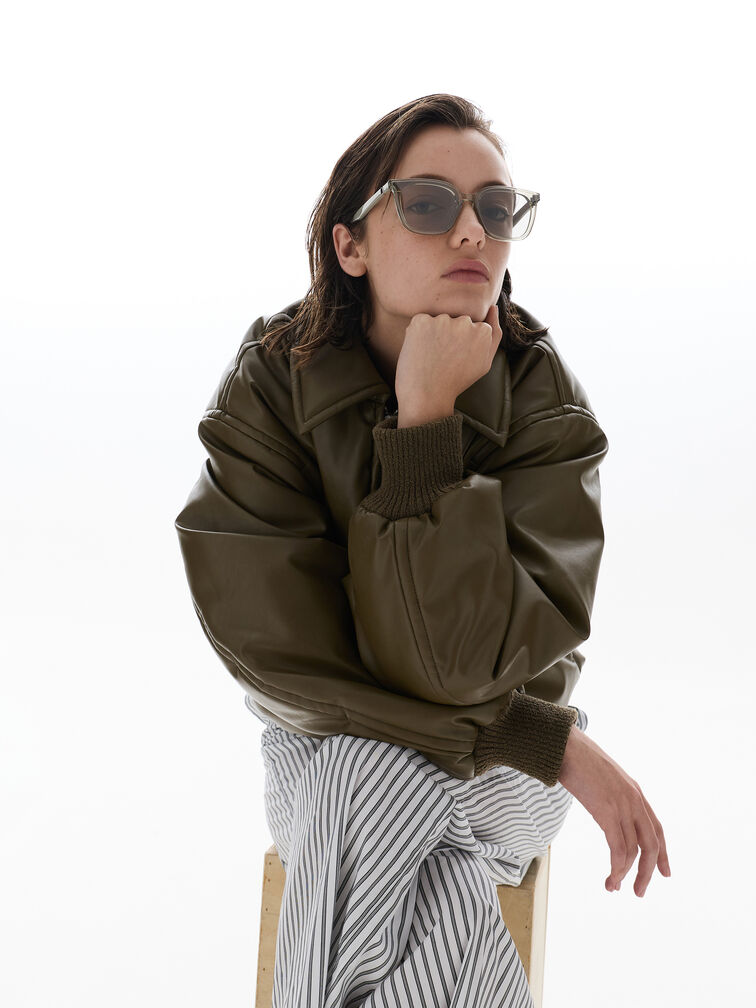 Maude Square Sunglasses, Minted Grey, hi-res