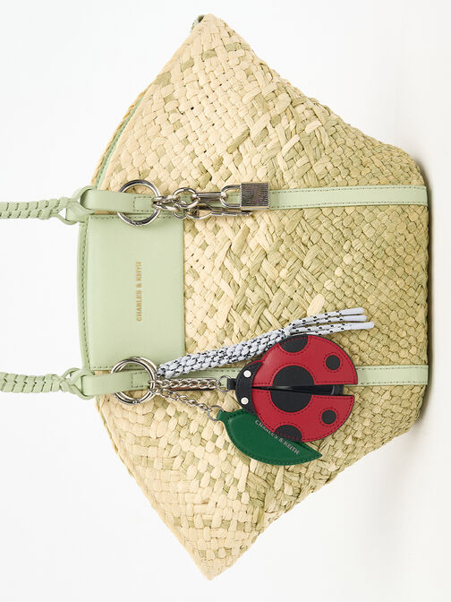 تعليقة على شكل قفل ومفتاح, فضي, hi-res