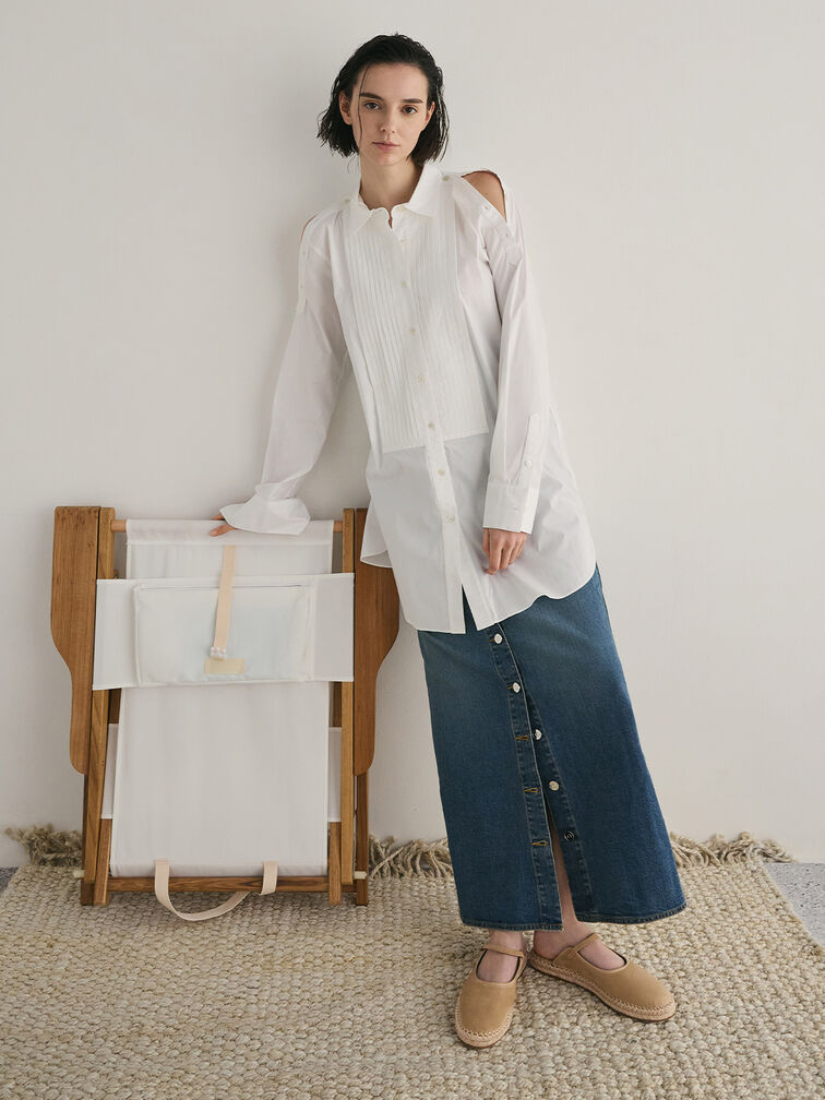 حذاء إسبادريل بيرناردين بتصميم الميولز من الشمواه الفاخر, رملي, hi-res