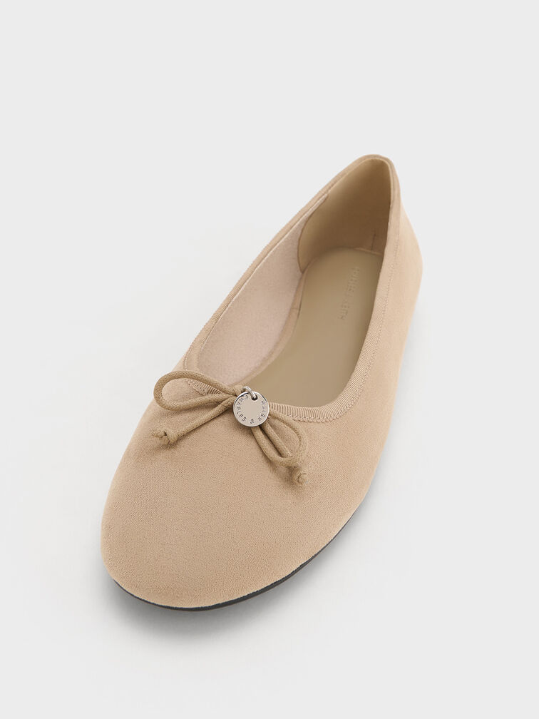 باليرينا شامواه صناعي بفيونكة, رملي, hi-res