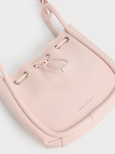 Lyla Tubular Bucket Bag, Soft Pink, hi-res