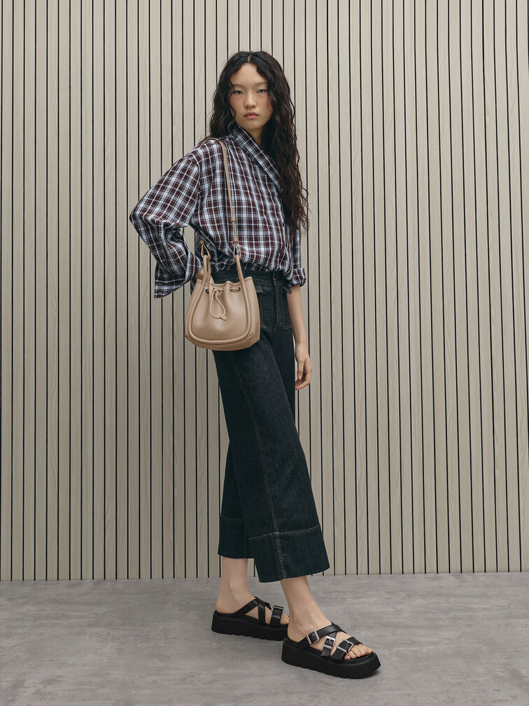 حقيبة باكيت ليلا بتصميم أنبوبي, تاوب, hi-res