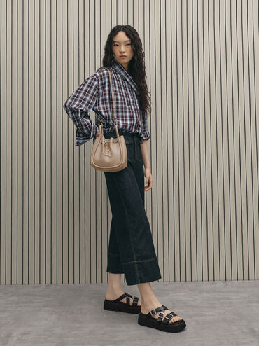 حقيبة باكيت ليلا بتصميم أنبوبي, تاوب, hi-res