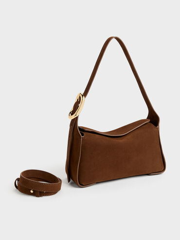 Aislin Shoulder Bag, Pecan Brown, hi-res