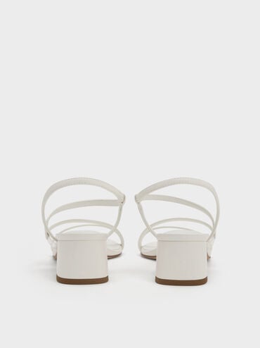 Arden Wavy Slingback Sandals, Chalk, hi-res