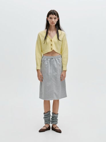 Lace & Satin Crystal Mary Jane Flats, Dark Brown Textured, hi-res