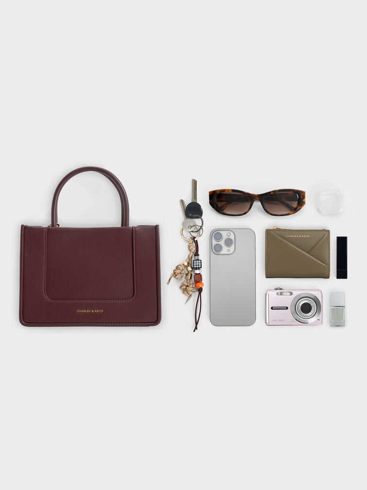 شنطة توت ميني دايلا, أحمر توتي فاخر, hi-res